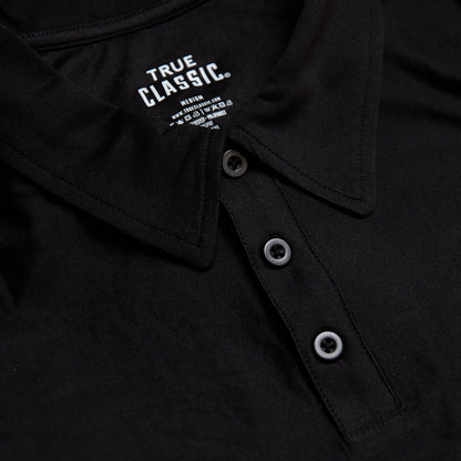 Black Active Polo 3-Pack