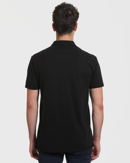 All Black Tall Classic Polo 10-Pack