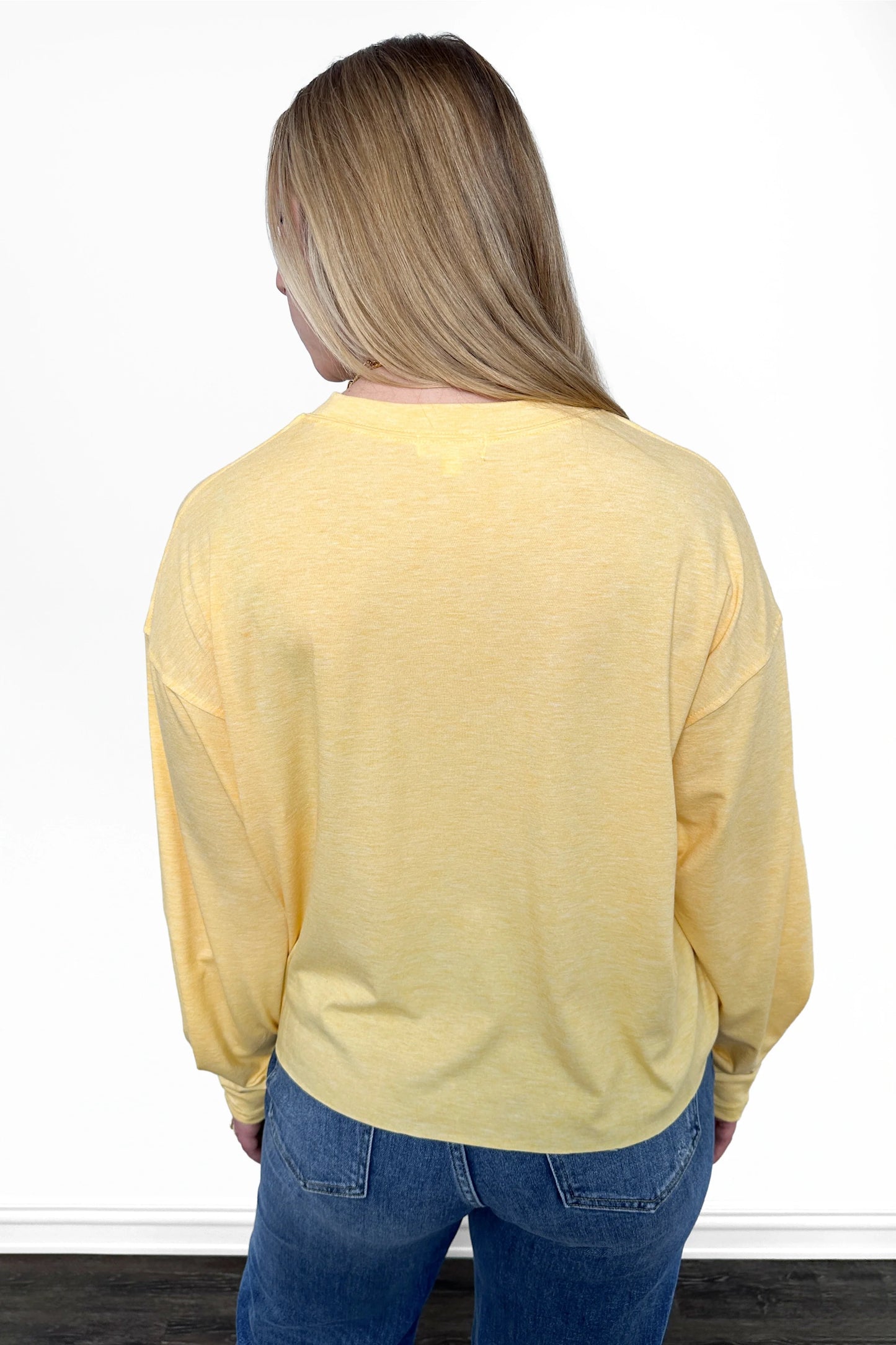 ALB Custom Women's Oversized Round Neck Long Sleeve Top