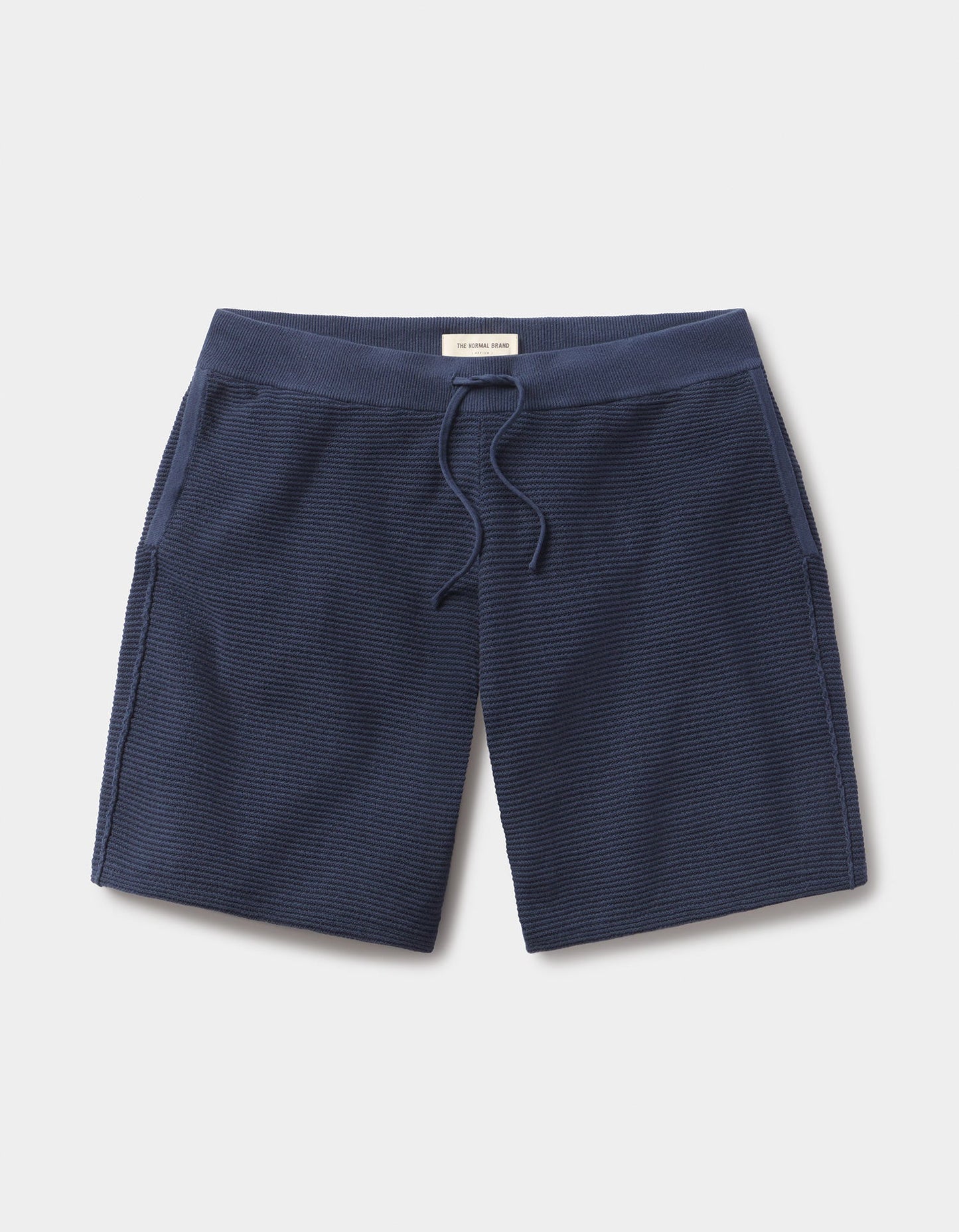 Robles Birdseye Knit Short in Denim/Dark Navy