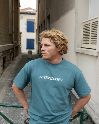 Linked Heavy Weight T-shirt - Mediterranea