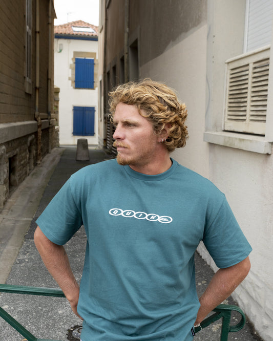 Linked Heavy Weight T-shirt - Mediterranea