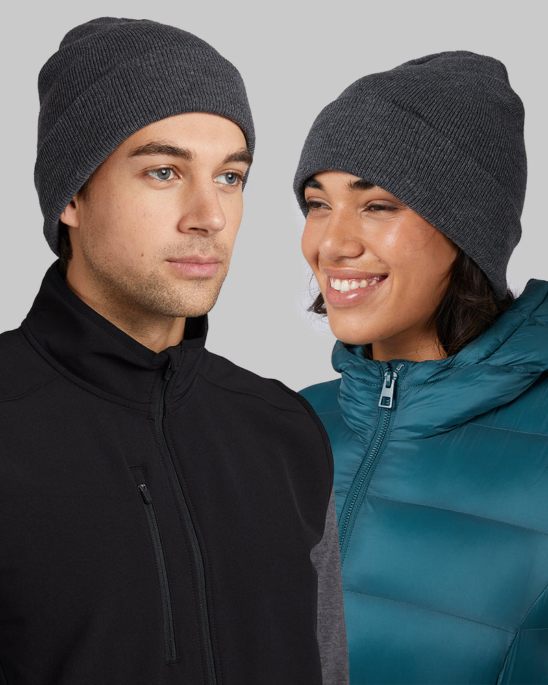 RIB KNIT BEANIE