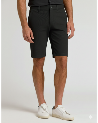 9" Black & Carbon Chino Shorts 2-Pack