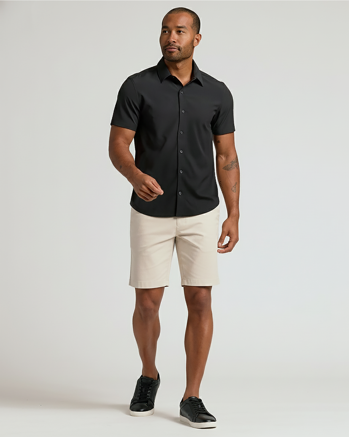 7" Sandstone & Navy Chino Shorts 2-Pack