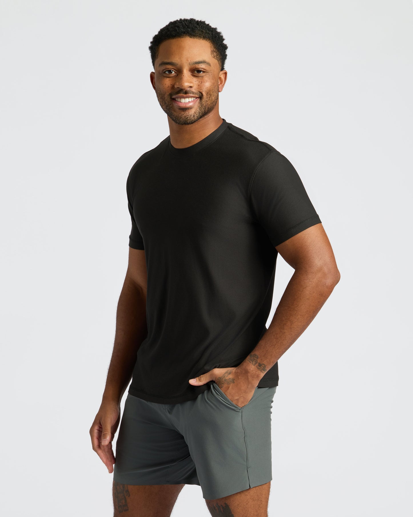 Black & White Active Crew 6-Pack